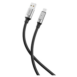 USB кабель XO NB251, MicroUSB, 1.0 м., Черный