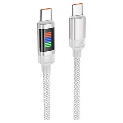 USB кабель Hoco U126, Type-C, 1.0 м., Серый
