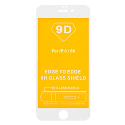 Защитное стекло Apple iPhone 6 / iPhone 6S, Full Screen, Белый