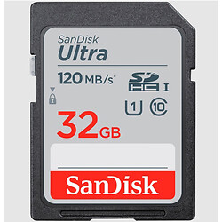 Карта памяти SanDisk Ultra 32GB SDHC Memory Card 100MB/s, 32 Гб.