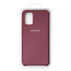 Чехол (накладка) Samsung A025 Galaxy A02S / M025 Galaxy M02s, Original Soft Case, Maroon, Бордовый
