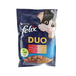 Корм для кошек Felix Duo Говядина+птица пауч 85 г