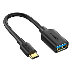 USB кабель Ugreen US154, Type-C, 1.0 м., Черный