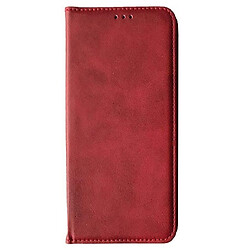 Чехол (книжка) Xiaomi Poco C51, Leather Case Fold, Красный
