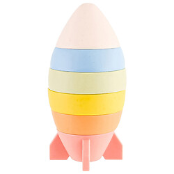 Детская игрушка Эко GipGo Пирамидка-ракета