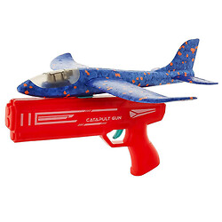 Самолет-планер игрушечный с пистолетом-катапультой