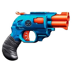 Набор игрушечный Turbo: пистолет с двойным дулом + 6 мягких патронов
