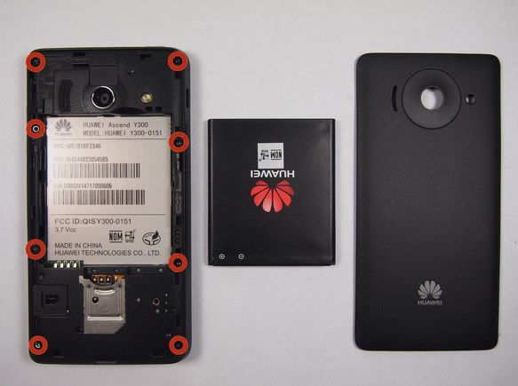 Замена ЖК экрана в Huawei U8833 Ascend Y300 - 3 | Vseplus
