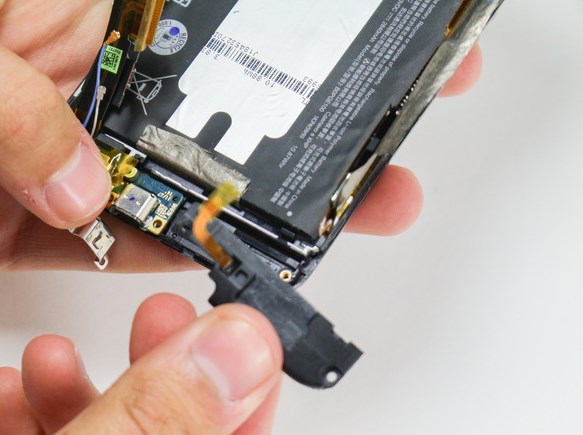 Замена разъема для наушников/платы Micro USB в HTC One M9 - 37 | Vseplus