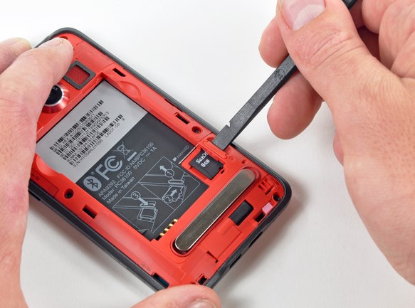 Замена MicroSD карты в HTC A9292 EVO 4G - 8 | Vseplus