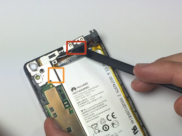 Внутренний наушник в Huawei Ascend P6 - 32 | Vseplus