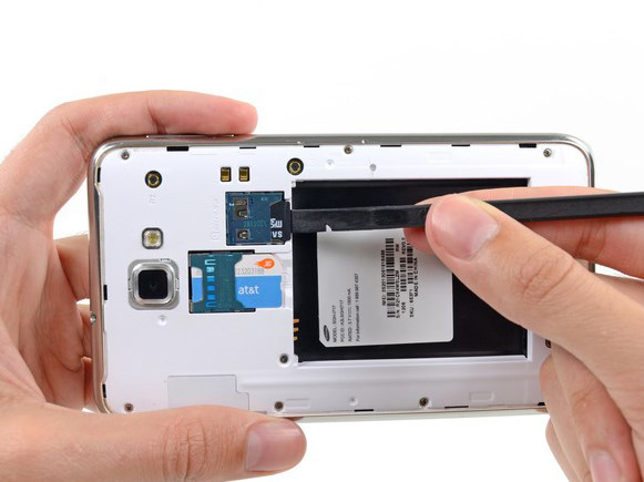 Замена карты памяти в Samsung N7000 Galaxy Note - 9 | Vseplus