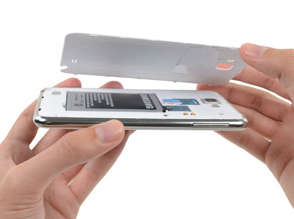 Замена задней крышки в Samsung N7000 Galaxy Note - 5 | Vseplus