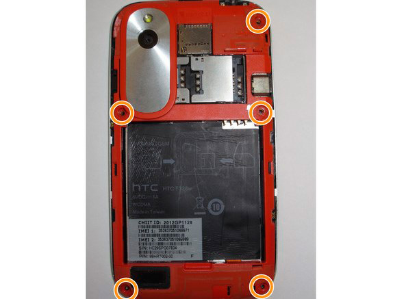 Замена ЖК-дисплея и сенсорной панели в HTC T328e Desire X - 7 | Vseplus