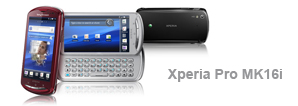 Разборка Sony Ericsson Xperia Pro MK16i и замена сенсорного стекла