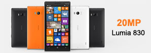 Nokia Lumia 830: интегрирована камера на 20 Мп!
