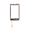 Тачскрин (сенсор) Samsung B7300 Omnia lite, черный