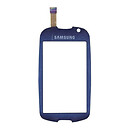 Тачскрін (сенсор) Samsung S7550, синій