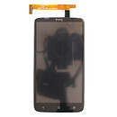 Дисплей (экран) HTC S728e One X+ / X325e One XL / s720e One X, с сенсорным стеклом, черный