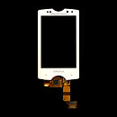 Дисплей (экран) Sony Ericsson SK17i Xperia Mini Pro, с сенсорным стеклом, белый