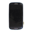 Дисплей (екран) Samsung I747 Galaxy S3 / I9300 Galaxy S3 / I9305 Galaxy S3 Lte / R530 Galaxy S3, з сенсорним склом, синій