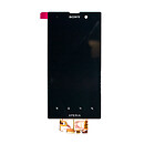 Дисплей (екран) Sony LT28h Xperia ion / LT28i Xperia Ion, з сенсорним склом, чорний