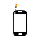 Тачскрін (сенсор) Samsung S6500 Galaxy Mini 2, чорний