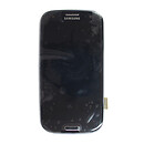 Дисплей (екран) Samsung I747 Galaxy S3 / I9300 Galaxy S3 / I9305 Galaxy S3 Lte / R530 Galaxy S3, з сенсорним склом, чорний