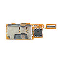 Шлейф LG P520, с разъемом на sim карту