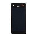 Дисплей (екран) Sony LT25i Xperia V, з сенсорним склом, чорний