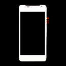 Дисплей (екран) HTC Z321e One J, з сенсорним склом, білий