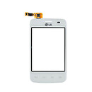 Тачскрин (сенсор) LG E435 Optimus L3 II Dual, белый