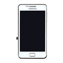 Дисплей (экран) Samsung I9105 Galaxy S2 Plus, с сенсорным стеклом, белый