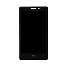 Дисплей (экран) Nokia Lumia 925, с сенсорным стеклом, черный