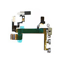 Шлейф Apple iPhone 5S, с микрофоном, с кнопкой включения, с кнопками регулировки громкости