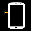 Тачскрин (сенсор) Samsung N5100 Galaxy Note 8.0 / N5110 Galaxy Note 8.0, белый