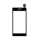 Тачскрін (сенсор) Sony D2302 Xperia M2 / D2303 Xperia M2 / D2305 Xperia M2 / D2306 Xperia M2, чорний