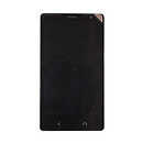 Дисплей (экран) Nokia X2 Dual Sim, с сенсорным стеклом, черный