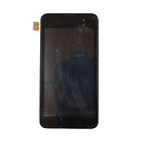 Дисплей (экран) Nokia Lumia 530 Dual Sim, с сенсорным стеклом, черный