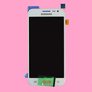 Дисплей (экран) Samsung J200 Galaxy J2 Duos / J200G Galaxy J2 Duos / J200H Galaxy J2 Duos / J200Y Galaxy J2 Duos, с сенсорным стеклом, белый
