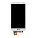 Дисплей (екран) LG D618 Optimus G2 mini / D620 Optimus G2 mini, з сенсорним склом, білий