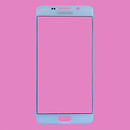 Стекло Samsung A510 Galaxy A5 Duos / A5100 Galaxy A5, белый