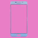 Стекло Samsung A710 Galaxy A7 Duos / A7100 Galaxy A7, белый