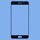Стекло Samsung A710 Galaxy A7 Duos / A7100 Galaxy A7, черный