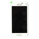 Дисплей (екран) Samsung G800F Galaxy S5 mini / G800H Galaxy S5 Mini, з сенсорним склом, білий