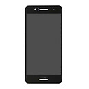 Дисплей (экран) HTC Desire 728G, с сенсорным стеклом, черный