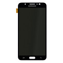 Дисплей (экран) Samsung J710 Galaxy J7, с сенсорным стеклом, черный