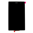 Дисплей (экран) Sony Xperia Tablet Z3, с сенсорным стеклом, черный