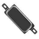 Кнопка меню Samsung I9220 Galaxy Note / N7000 Galaxy Note, чорний