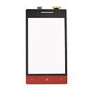 Тачскрин (сенсор) HTC A620e Windows Phone 8S / A620t Windows Phone 8S, оранжевый